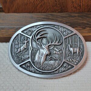 Woodland Deer Belt Buckle
